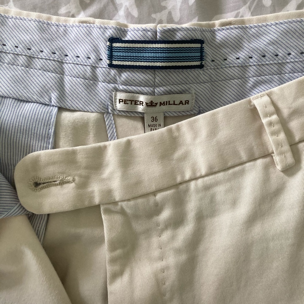 Peter Millar soft twill cotton trouser pants